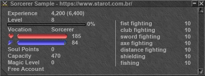 Signature for player Sorcerer Sample